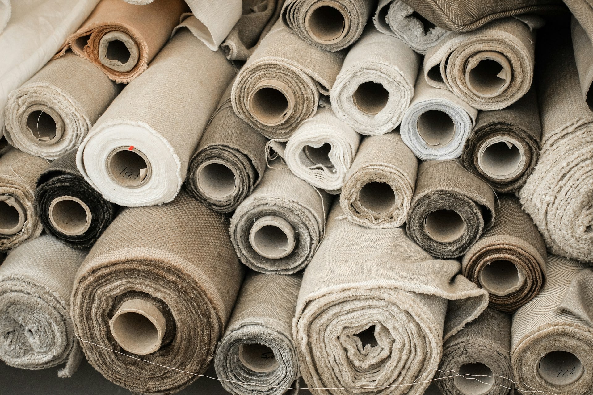 Fabric rolls and materials — private label product development